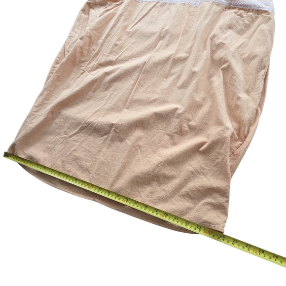 Free People Road Tripping Pink and Orange/Tan Oversized Midi Dress - Picture 7 of 10